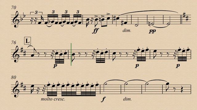 2. Andante - Flute Quartet Op. 46 - Eugène Walckiers - Demo & Backing Track. смотреть онлайн