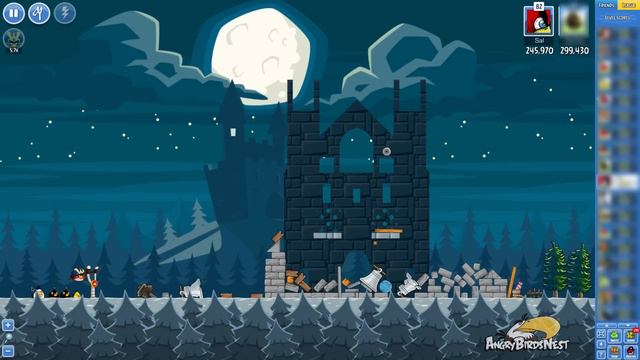 Angry Birds Friends Halloween Tournament Level 1 Week 179 Power Up Highscore Walkthrough смотреть онлайн