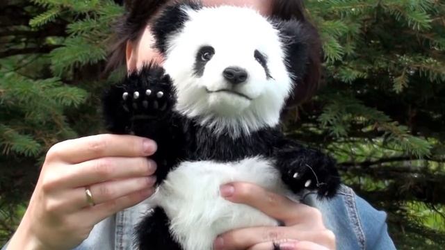 Панда - неигрушечная игрушка смотреть онлайн