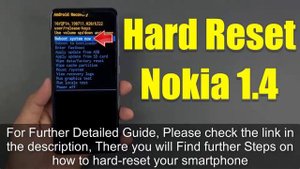 Hard Reset Nokia 1.4 | Factory Reset Remove Pattern/Lock/Password (How to Guide)