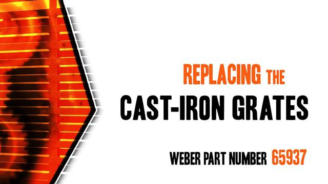 Grill Repair - Replacing the Grill Grates (Weber Part # 65937) смотреть онлайн