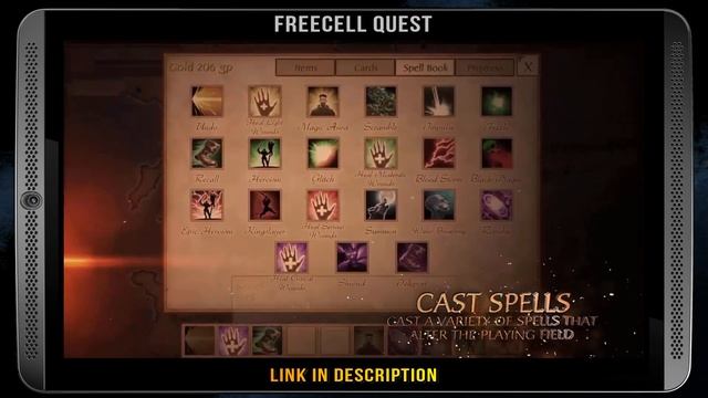 FREECELL QUEST - download FreeCell Solitaire for PC смотреть онлайн