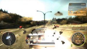 Финальная погоня в NFS MOST WANTED (2005)