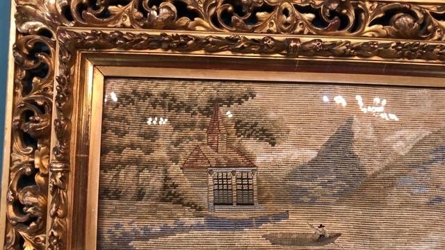 Антикварная картина-гобелен смотреть онлайн