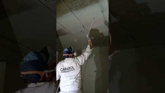 ...покраска потолка,как это было и что получилось в итоге... смотреть онлайн