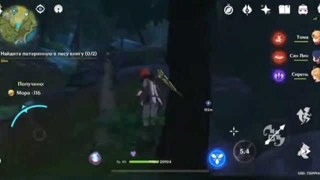 Genshin Impact. Задание- Книги в лесу смотреть онлайн