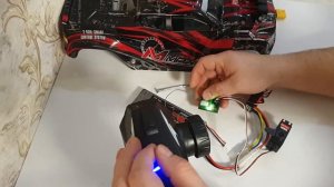 DumboRC - 6 каналов + гироскоп, подключение гироскопа, заработало включение света с аппапатуры