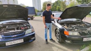 Сравнение Toyota Caldina ST215 и Chaser JZX100 / 1JZ-GTE или 3S-GTE. Обзор