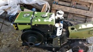 Первый запуск мотоблока. Обкатка мотоблока.