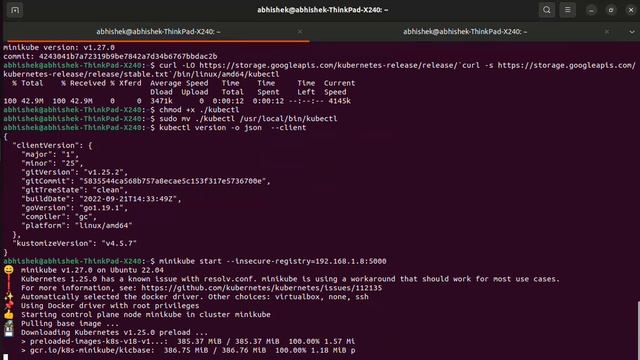 Docker Registry and Kubernetes Cluster in Local Machine, Feel cloud on local machine.