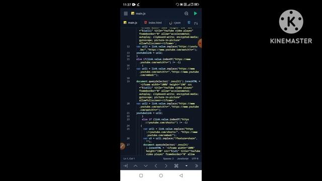 How to Create YouTube video Downloader Tool Only HTML CSS JavaScript part 6 @mobilewithcode