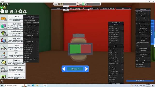 [Roblox] Bee Swarm Simulator Script | PASTEBIN 2023 смотреть онлайн