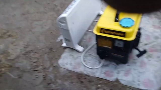 Обкатка двухтактного бензогенератора Champion IGG-980 смотреть онлайн