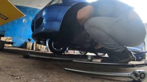 Замена ступицы, подшипника BMW е46. Как поменять ступицу переднюю. Подробное видео.