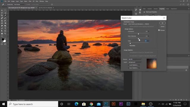 How to color matching in photoshop 2020 смотреть онлайн