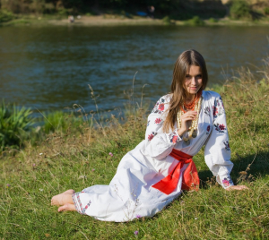 18+ Украинка открыла безумную душу.