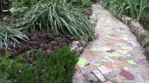 Дизайн цветника.  Многолетники, однолетники и мульчирование цветника!