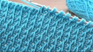 Удивительно ? ? Очень простое тунисское вязание крючком