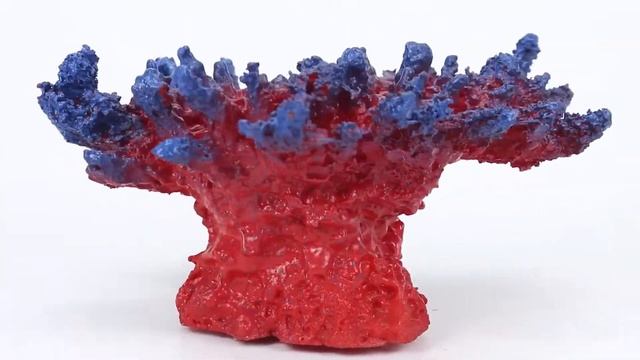 Декорация для аквариума Коралл Marvelous Aqva, Украшение декор в аквариум К-124/10, Композиция смотреть онлайн