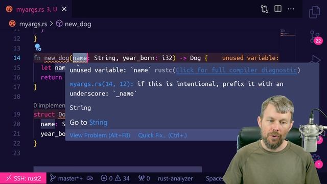 Parse CLI Arguments With Rust Standard Crate ?? Rust Tutorial смотреть онлайн