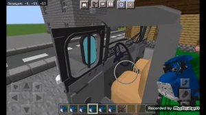 Зил 130 в майнкрафт пе!