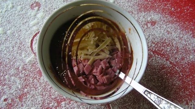 Пицца на  кефирном  тесте  быстрая ,домашняя ,вкусная   № 62 ,Простые рецепты,кулинария.