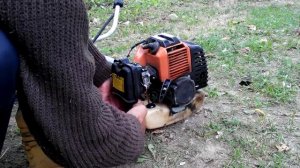 Подготовка бензокосы, бензопилы к хранению в зимний период.