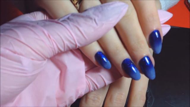 коррекция гелевых ногтей . смена формы.Nail master.