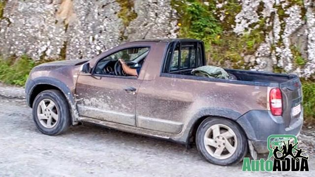 Renault Duster Pickup Truck Spotted Testing In Europe !