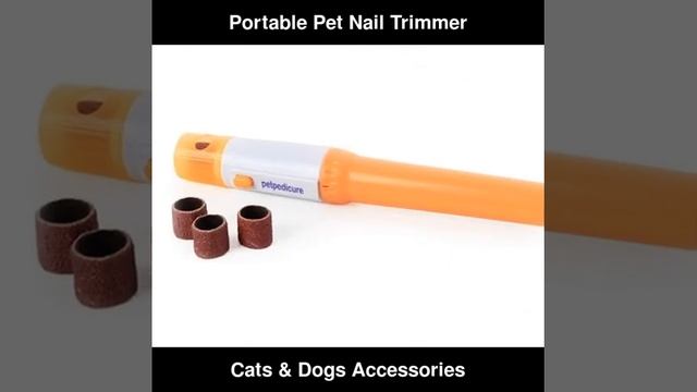 Portable Pet Nail Grinder Trimmer Electric Painless Nail Clipper kit | Cats & Dogs Accessories смотреть онлайн