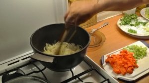 Овощное рагу с шампиньонами, кабачком, и молодым картофелем. Просто, очень вкусно!