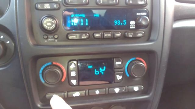 Калибровка актуаторов печки ТреилБлейзер. смотреть онлайн