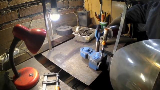 Сварка чугуна. Улитка от бытовой насосной станции Калибр. смотреть онлайн