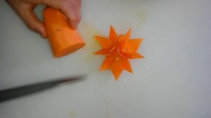 Украшения из моркови