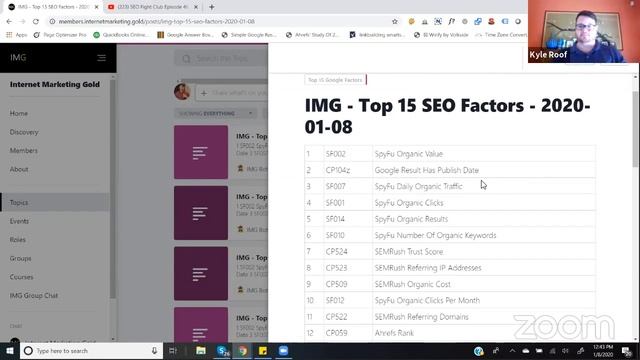 Top 15 Google Ranking Factors  Internet Marketing Gold IMG