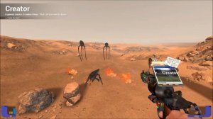 WAR OF THE WORLDS TRIPODS VS ATTACK HELECOPTERS NPC BATTLE GARRY'S MOD