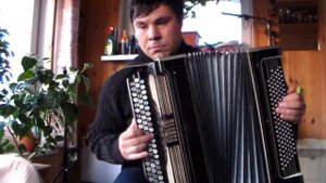 Червона Рута на баяне импровизация  ( сельский фанк от халтурщика)