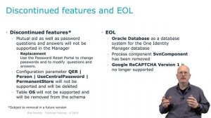 One Identity Manager | Upgrade 8.1 #2 | Docker Support, Hybrid Subscription and EOL