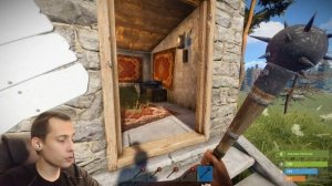 INFO-RUST - РЕЙД железной двери без ПОРОХА