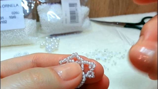 Колье из бисера. Мастер класс. Бисероплетение. Колье 