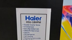 Haier 1.5 Ton Inverter 2022 | Thunder Series Inverter| HSU 18HPM | T3 Compressor | Price In Pakista