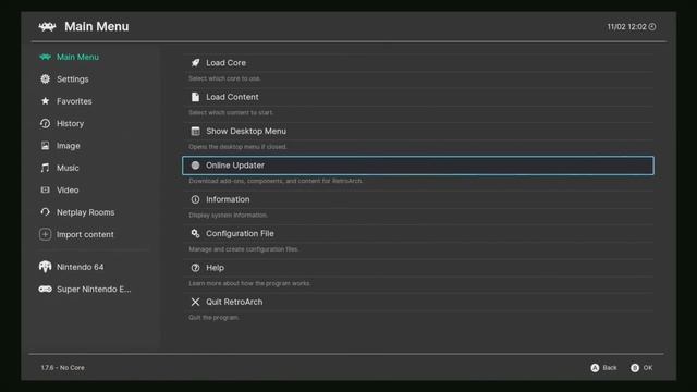 RetroArch Has A New Look! New Ozone Menu Driver/Theme смотреть онлайн