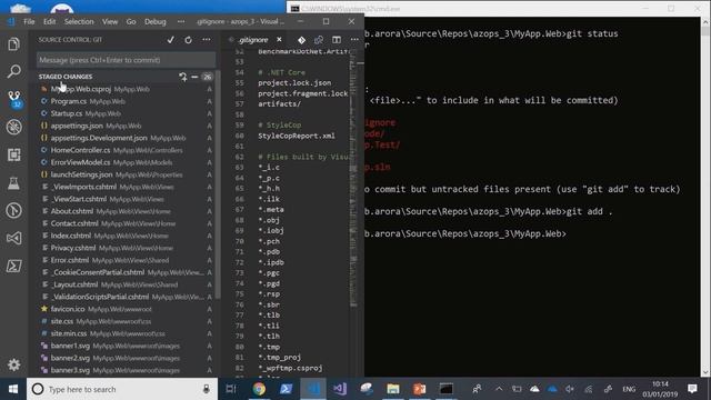 Az400 v3 - GIT commands? git Add, Commit, Push | Microsoft Certification AZ400 |  #AzureDevOps