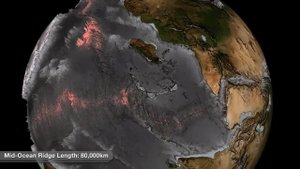 Как выглядит рельеф океанского дна без воды