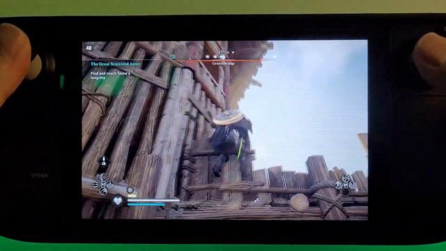 Assassin's Creed Valhalla Steam Deck Gameplay Test With Ubisoft Connect On Linux Steam OS смотреть онлайн
