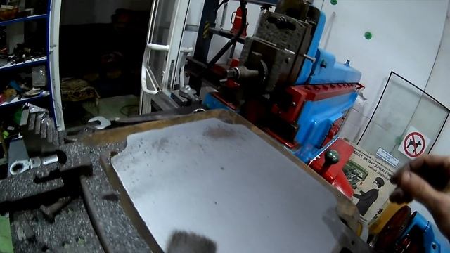 Выравнивание стола сверлильного станка, первый опыт. смотреть онлайн