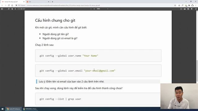 ReactJS: 02-02 Cài đặt và cấu hình cho Git смотреть онлайн