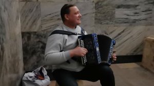 гармонист Иван Киселёв "Чубчик"