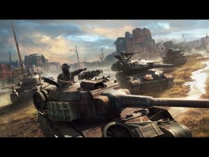 Jogando o console world of tanks