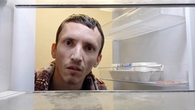 В холодильнике
